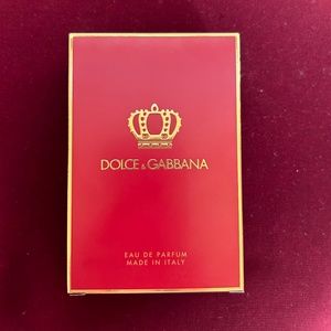 Dolce & Gabbana Q Eau De Parfum 1.7 OZ Made in Italy